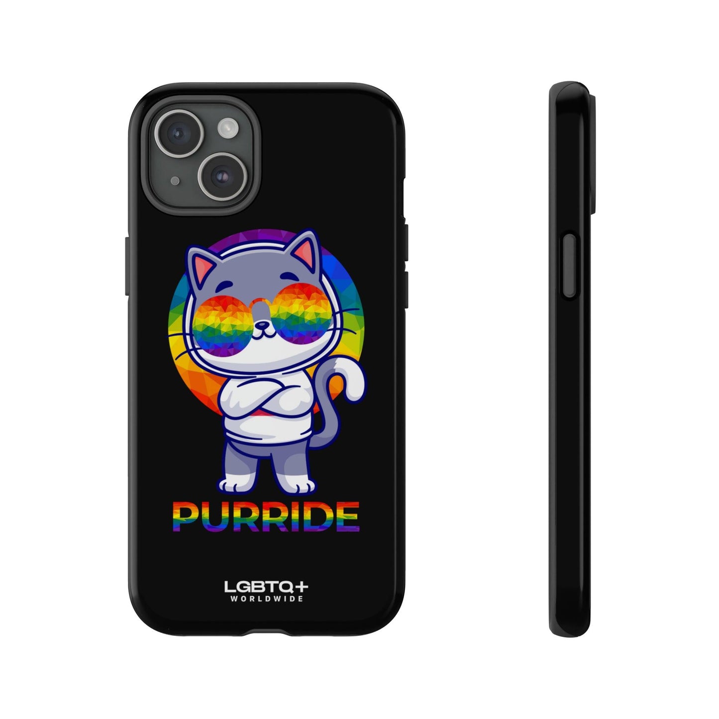 LGBTQWorldwide - ,,PURRIDE" Tough Cases Accessories, Glossy, iPhone Cases, Matte, Phone accessory, Phone Cases, Samsung Cases, Thermo, Valentine's Day Picks lgbtq Bekleidung Accessoires unisex Zubehör