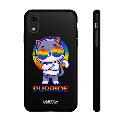 LGBTQWorldwide - ,,PURRIDE" Tough Cases Accessories, Glossy, iPhone Cases, Matte, Phone accessory, Phone Cases, Samsung Cases, Thermo, Valentine's Day Picks lgbtq Bekleidung Accessoires unisex Zubehör