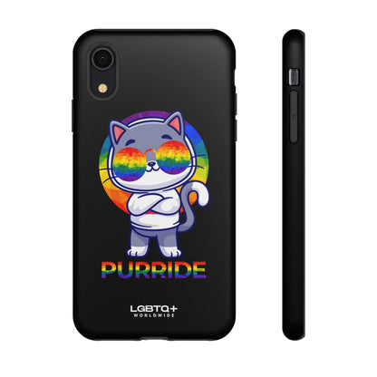 LGBTQWorldwide - ,,PURRIDE" Tough Cases Accessories, Glossy, iPhone Cases, Matte, Phone accessory, Phone Cases, Samsung Cases, Thermo, Valentine's Day Picks lgbtq Bekleidung Accessoires unisex Zubehör