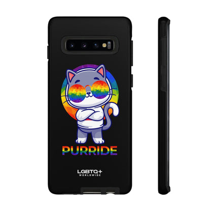 LGBTQWorldwide - ,,PURRIDE" Tough Cases Accessories, Glossy, iPhone Cases, Matte, Phone accessory, Phone Cases, Samsung Cases, Thermo, Valentine's Day Picks lgbtq Bekleidung Accessoires unisex Zubehör