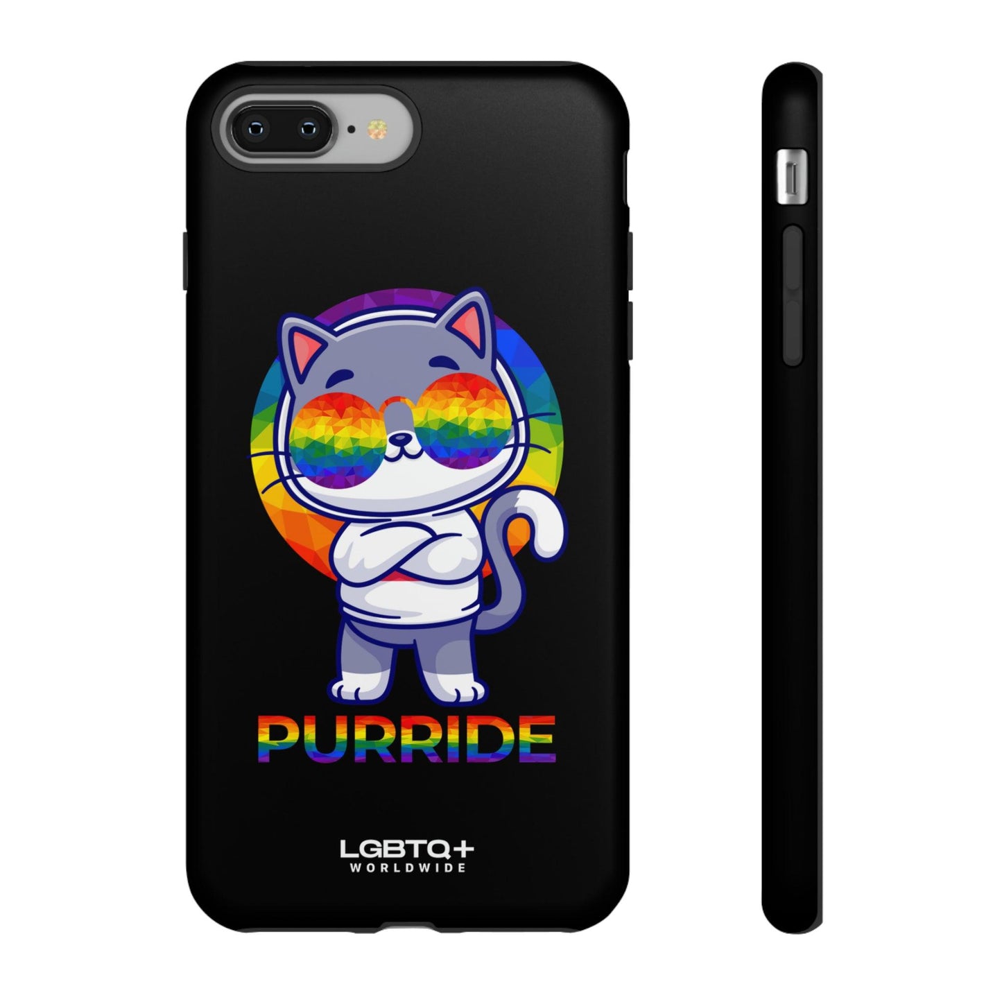 LGBTQWorldwide - ,,PURRIDE" Tough Cases Accessories, Glossy, iPhone Cases, Matte, Phone accessory, Phone Cases, Samsung Cases, Thermo, Valentine's Day Picks lgbtq Bekleidung Accessoires unisex Zubehör