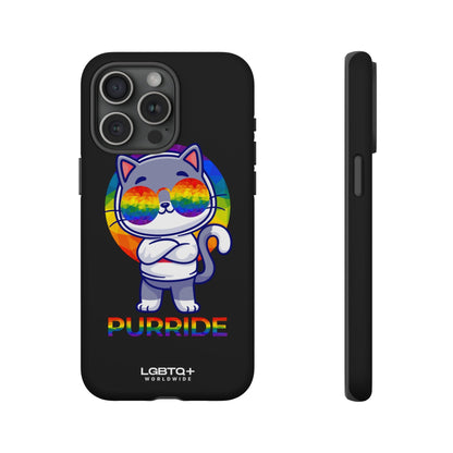 LGBTQWorldwide - ,,PURRIDE" Tough Cases Accessories, Glossy, iPhone Cases, Matte, Phone accessory, Phone Cases, Samsung Cases, Thermo, Valentine's Day Picks lgbtq Bekleidung Accessoires unisex Zubehör