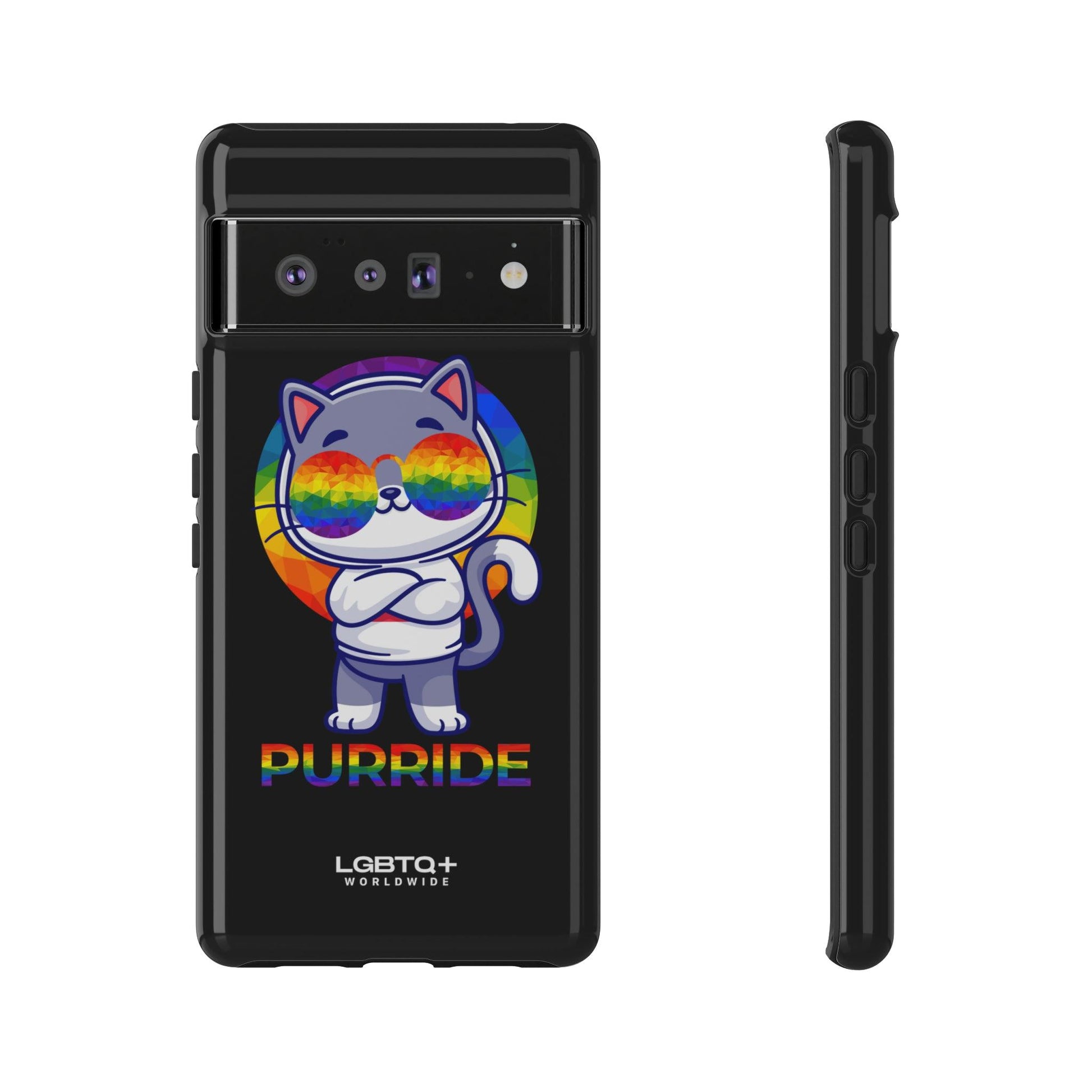 LGBTQWorldwide - ,,PURRIDE" Tough Cases Accessories, Glossy, iPhone Cases, Matte, Phone accessory, Phone Cases, Samsung Cases, Thermo, Valentine's Day Picks lgbtq Bekleidung Accessoires unisex Zubehör