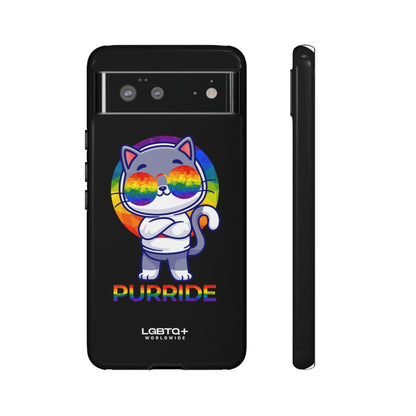 LGBTQWorldwide - ,,PURRIDE" Tough Cases Accessories, Glossy, iPhone Cases, Matte, Phone accessory, Phone Cases, Samsung Cases, Thermo, Valentine's Day Picks lgbtq Bekleidung Accessoires unisex Zubehör