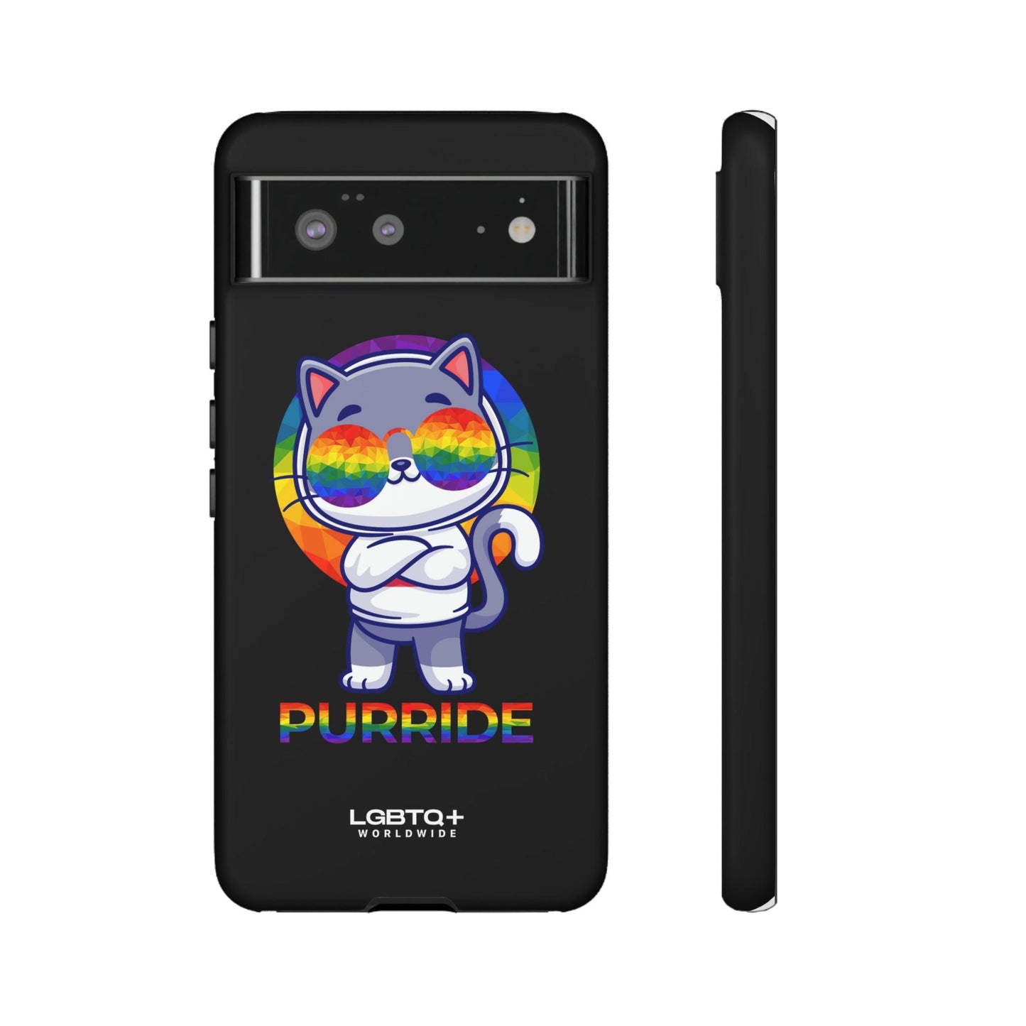 LGBTQWorldwide - ,,PURRIDE" Tough Cases Accessories, Glossy, iPhone Cases, Matte, Phone accessory, Phone Cases, Samsung Cases, Thermo, Valentine's Day Picks lgbtq Bekleidung Accessoires unisex Zubehör