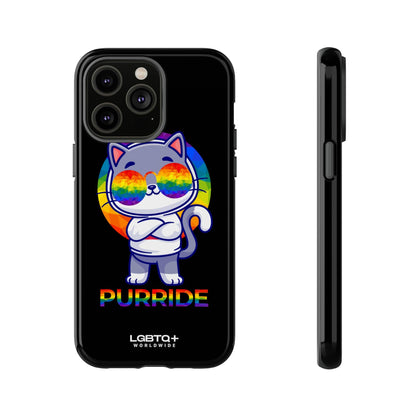 LGBTQWorldwide - ,,PURRIDE" Tough Cases Accessories, Glossy, iPhone Cases, Matte, Phone accessory, Phone Cases, Samsung Cases, Thermo, Valentine's Day Picks lgbtq Bekleidung Accessoires unisex Zubehör