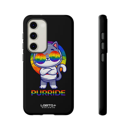 LGBTQWorldwide - ,,PURRIDE" Tough Cases Accessories, Glossy, iPhone Cases, Matte, Phone accessory, Phone Cases, Samsung Cases, Thermo, Valentine's Day Picks lgbtq Bekleidung Accessoires unisex Zubehör