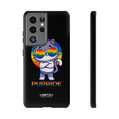 LGBTQWorldwide - ,,PURRIDE" Tough Cases Accessories, Glossy, iPhone Cases, Matte, Phone accessory, Phone Cases, Samsung Cases, Thermo, Valentine's Day Picks lgbtq Bekleidung Accessoires unisex Zubehör