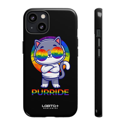 LGBTQWorldwide - ,,PURRIDE" Tough Cases Accessories, Glossy, iPhone Cases, Matte, Phone accessory, Phone Cases, Samsung Cases, Thermo, Valentine's Day Picks lgbtq Bekleidung Accessoires unisex Zubehör