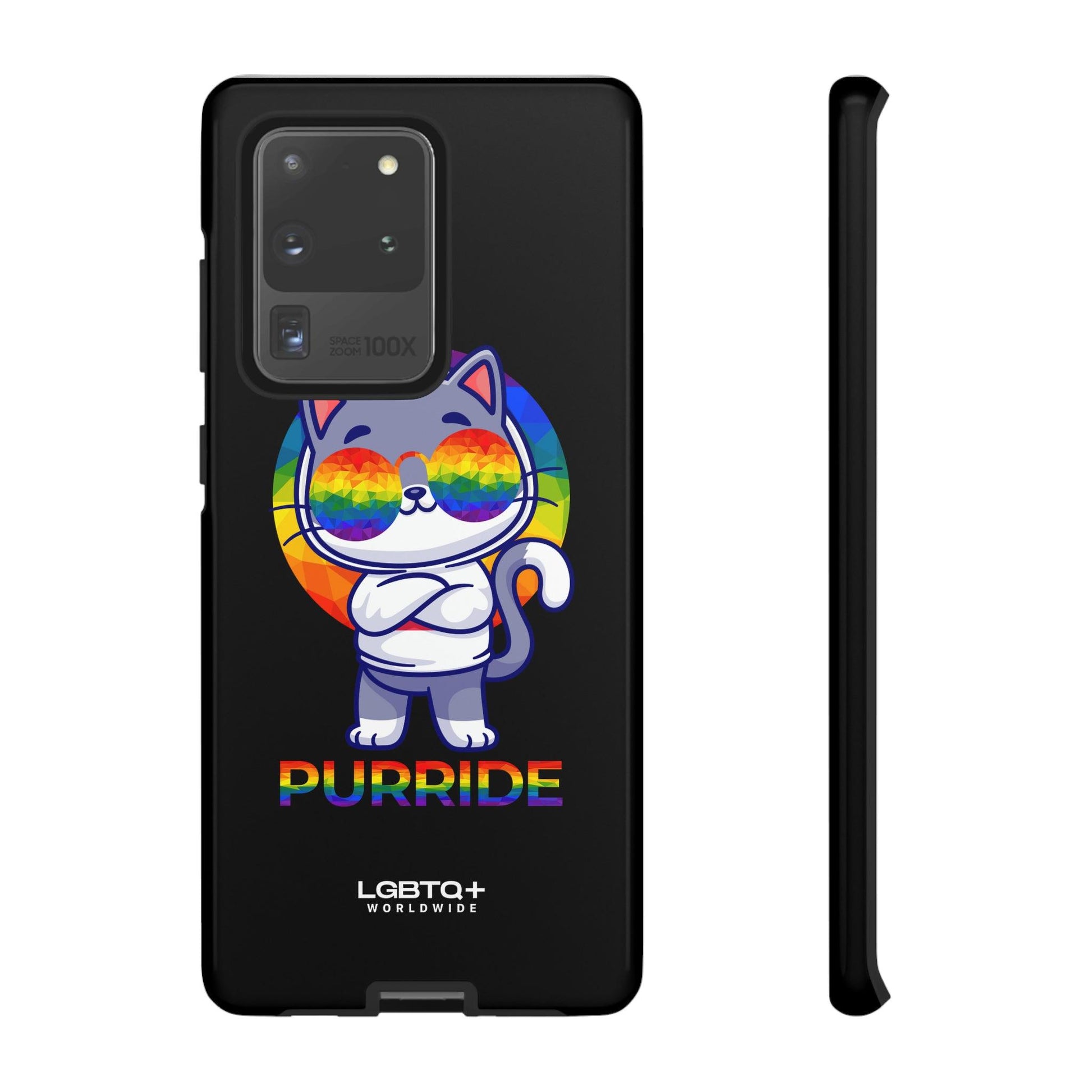 LGBTQWorldwide - ,,PURRIDE" Tough Cases Accessories, Glossy, iPhone Cases, Matte, Phone accessory, Phone Cases, Samsung Cases, Thermo, Valentine's Day Picks lgbtq Bekleidung Accessoires unisex Zubehör