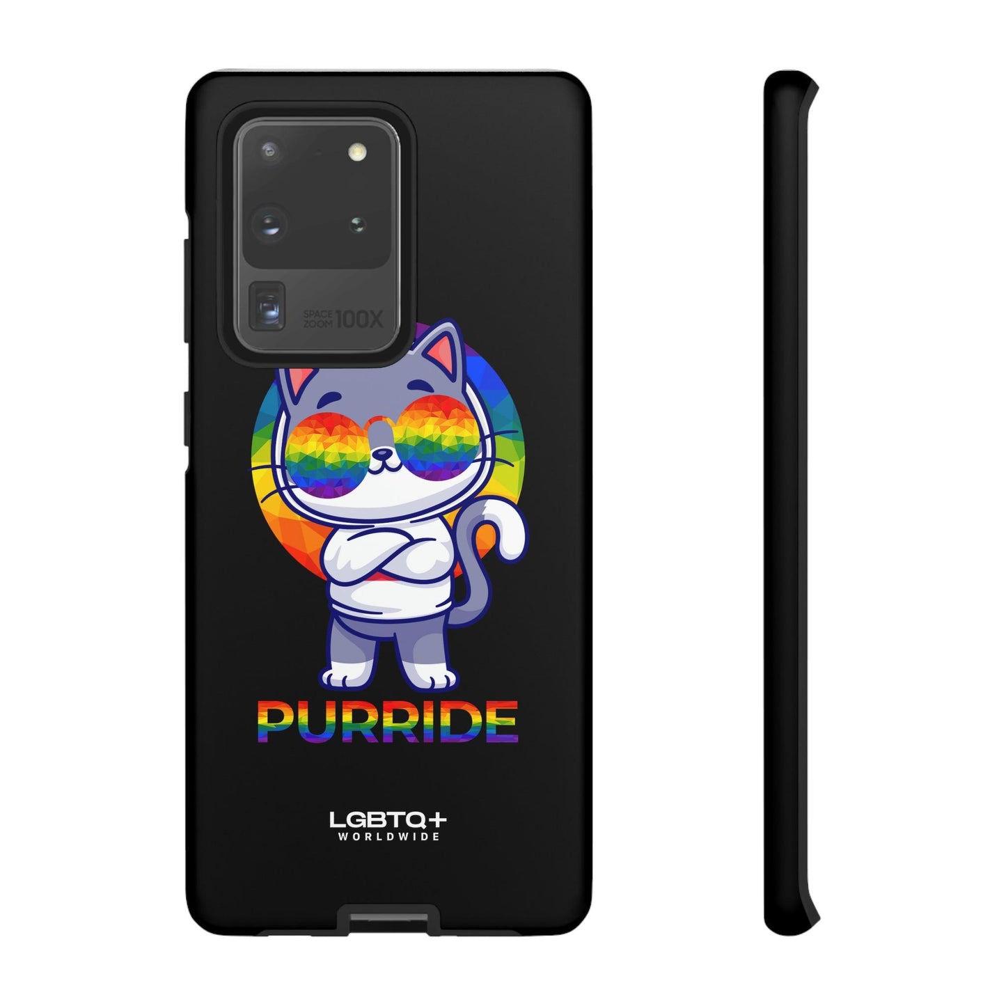 LGBTQWorldwide - ,,PURRIDE" Tough Cases Accessories, Glossy, iPhone Cases, Matte, Phone accessory, Phone Cases, Samsung Cases, Thermo, Valentine's Day Picks lgbtq Bekleidung Accessoires unisex Zubehör