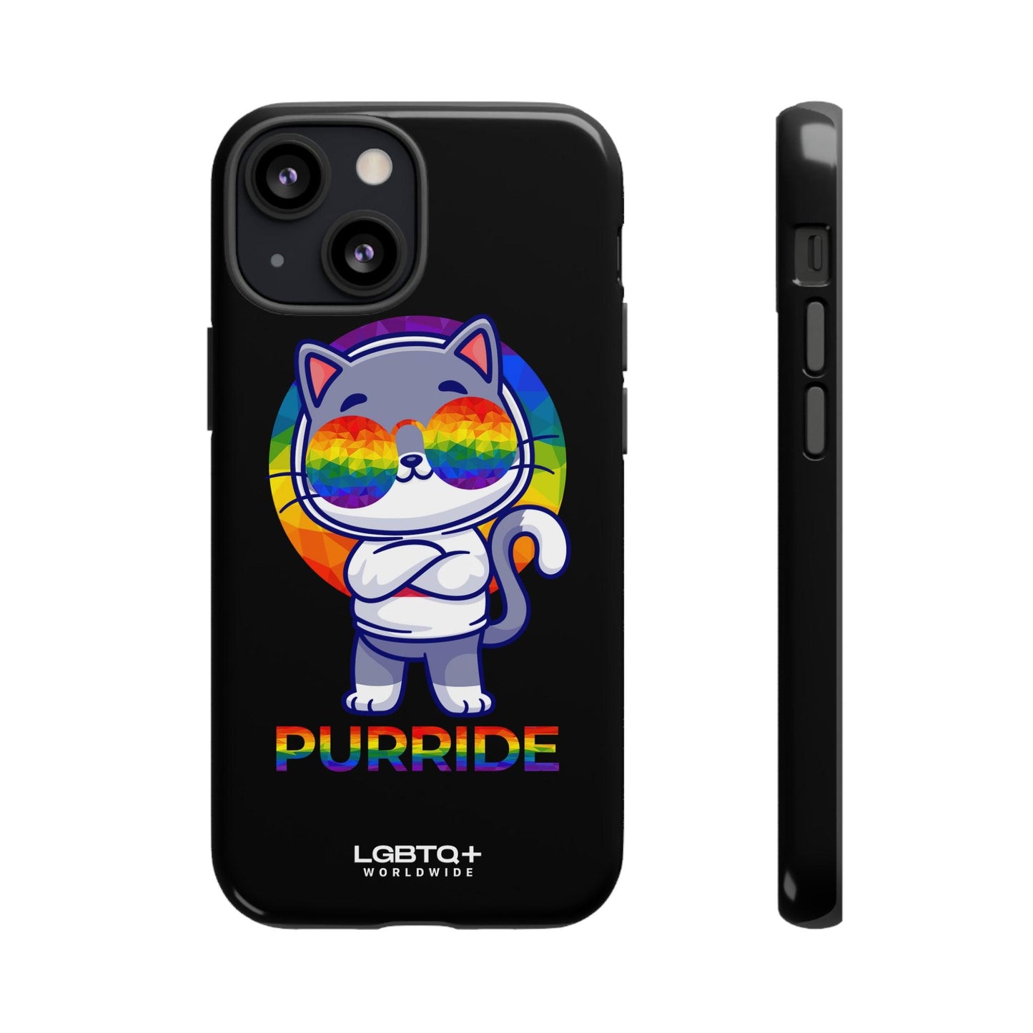 LGBTQWorldwide - ,,PURRIDE" Tough Cases Accessories, Glossy, iPhone Cases, Matte, Phone accessory, Phone Cases, Samsung Cases, Thermo, Valentine's Day Picks lgbtq Bekleidung Accessoires unisex Zubehör