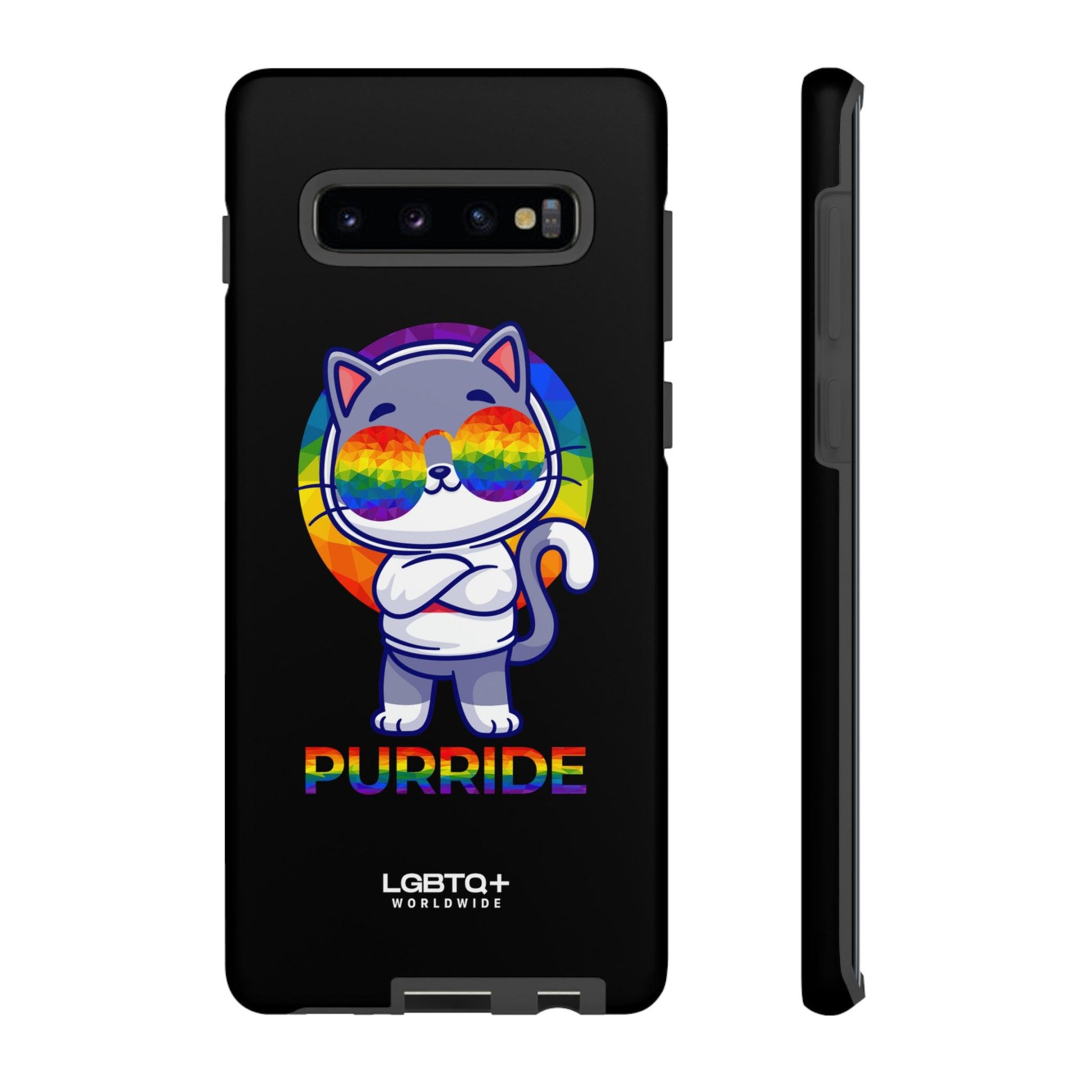 LGBTQWorldwide - ,,PURRIDE" Tough Cases Accessories, Glossy, iPhone Cases, Matte, Phone accessory, Phone Cases, Samsung Cases, Thermo, Valentine's Day Picks lgbtq Bekleidung Accessoires unisex Zubehör