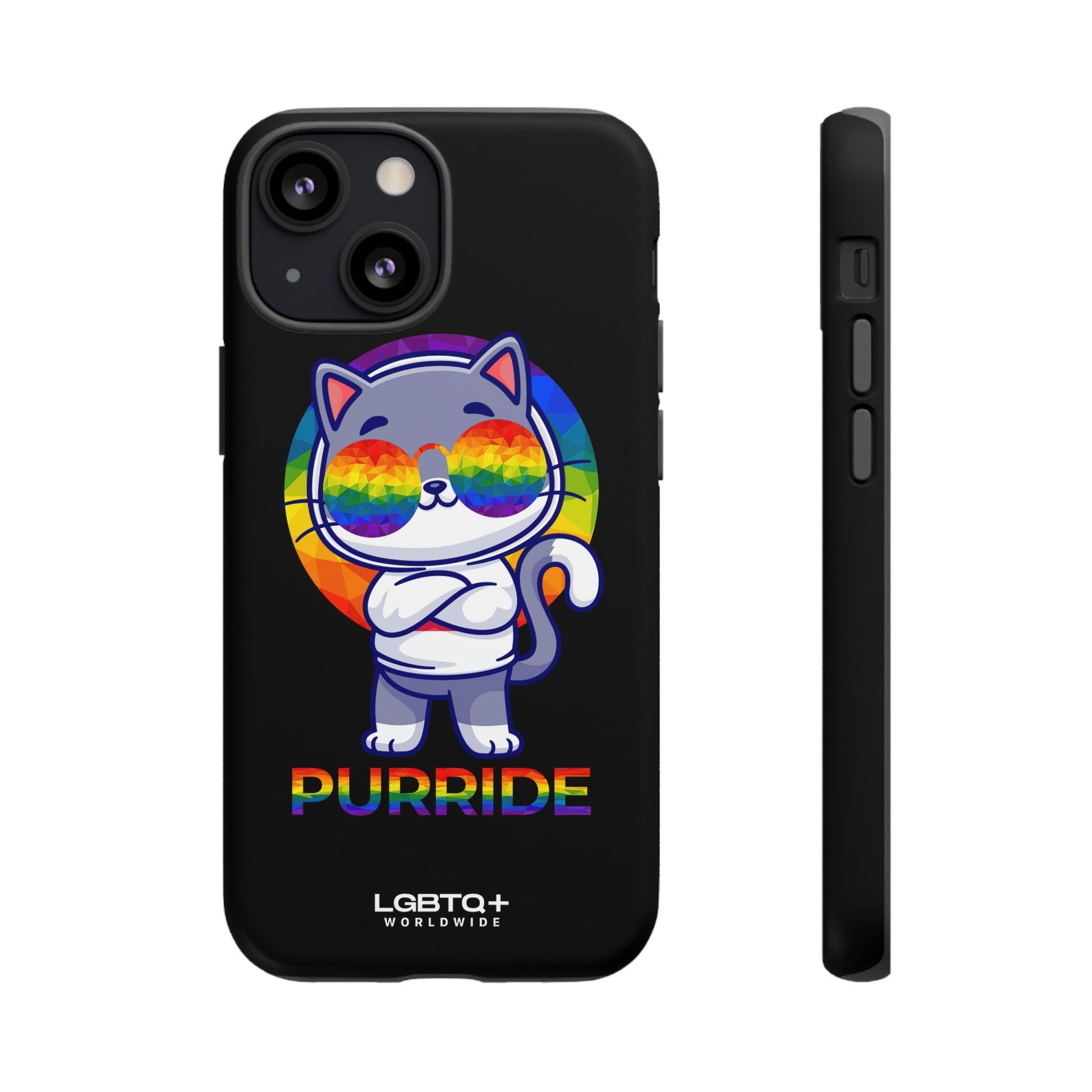 LGBTQWorldwide - ,,PURRIDE" Tough Cases Accessories, Glossy, iPhone Cases, Matte, Phone accessory, Phone Cases, Samsung Cases, Thermo, Valentine's Day Picks lgbtq Bekleidung Accessoires unisex Zubehör