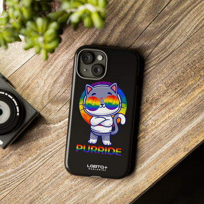 LGBTQWorldwide - ,,PURRIDE" Tough Cases Accessories, Glossy, iPhone Cases, Matte, Phone accessory, Phone Cases, Samsung Cases, Thermo, Valentine's Day Picks lgbtq Bekleidung Accessoires unisex Zubehör