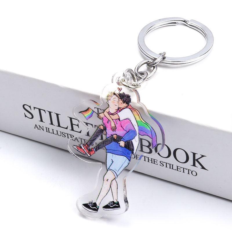 LGBTQWorldwide - Queer Schlüsselanhänger Accessoires, Aktion, All lgbtq Bekleidung Accessoires unisex Zubehör