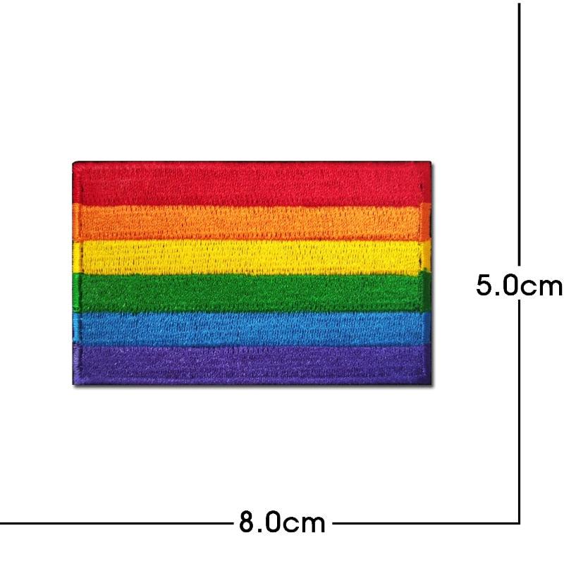 LGBTQWorldwide - Regenbogen Patches acc, Accessoires, Accessories, all lgbtq Bekleidung Accessoires unisex Zubehör