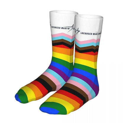 LGBTQWorldwide - Regenbogen Socken lgbtq Bekleidung Accessoires unisex Zubehör