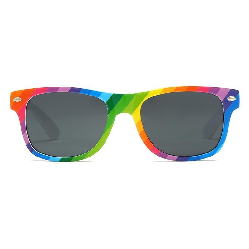 LGBTQWorldwide - Regenbogen Sonnenbrille Accessoires lgbtq Bekleidung Accessoires unisex Zubehör