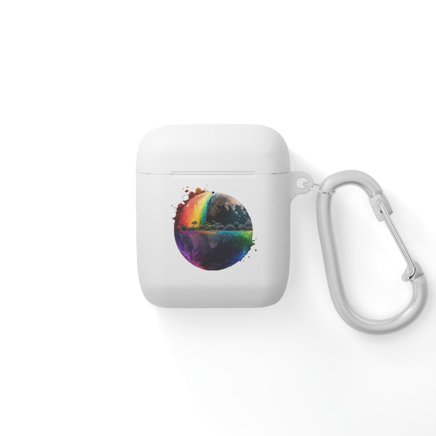 LGBTQWorldwide - ,,REGENBOGEN WELT" AirPods and AirPods Pro Hülle Accessories, AirPods, AirPods Pro, Back-to-School, Case, Flexible, tech, Tech Accessories, TPU lgbtq Bekleidung Accessoires unisex Zubehör