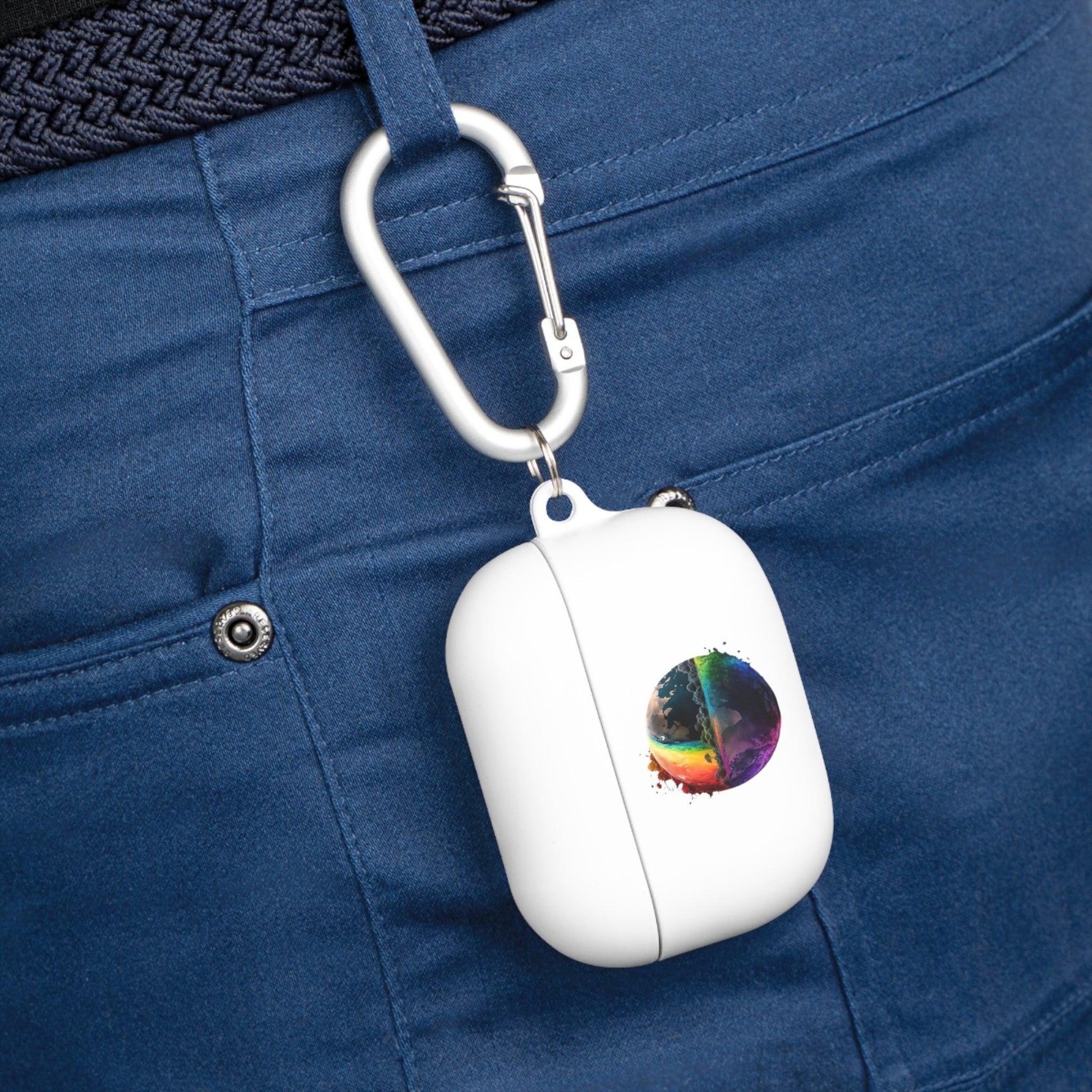 LGBTQWorldwide - ,,REGENBOGEN WELT" AirPods and AirPods Pro Hülle Accessories, AirPods, AirPods Pro, Back-to-School, Case, Flexible, tech, Tech Accessories, TPU lgbtq Bekleidung Accessoires unisex Zubehör