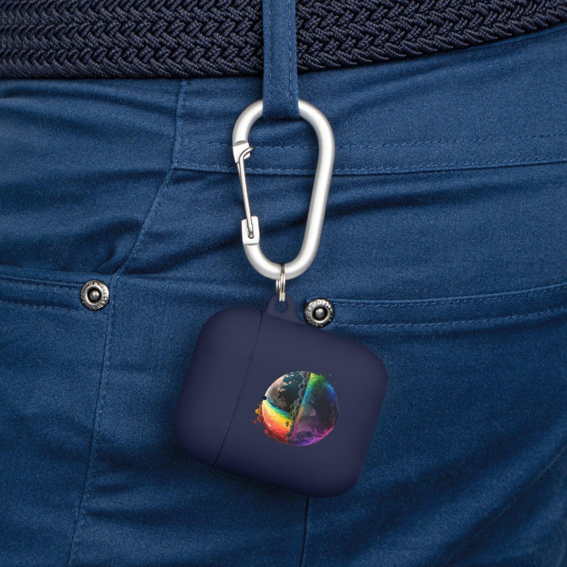 LGBTQWorldwide - ,,REGENBOGEN WELT" AirPods and AirPods Pro Hülle Accessories, AirPods, AirPods Pro, Back-to-School, Case, Flexible, tech, Tech Accessories, TPU lgbtq Bekleidung Accessoires unisex Zubehör