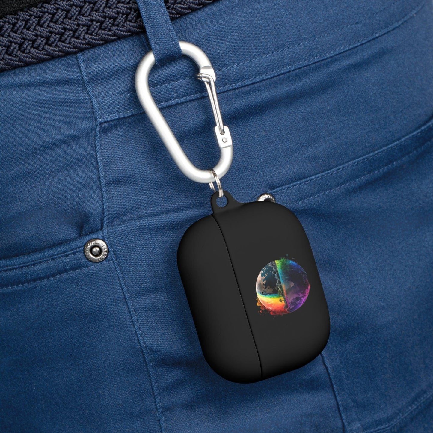 LGBTQWorldwide - ,,REGENBOGEN WELT" AirPods and AirPods Pro Hülle Accessories, AirPods, AirPods Pro, Back-to-School, Case, Flexible, tech, Tech Accessories, TPU lgbtq Bekleidung Accessoires unisex Zubehör