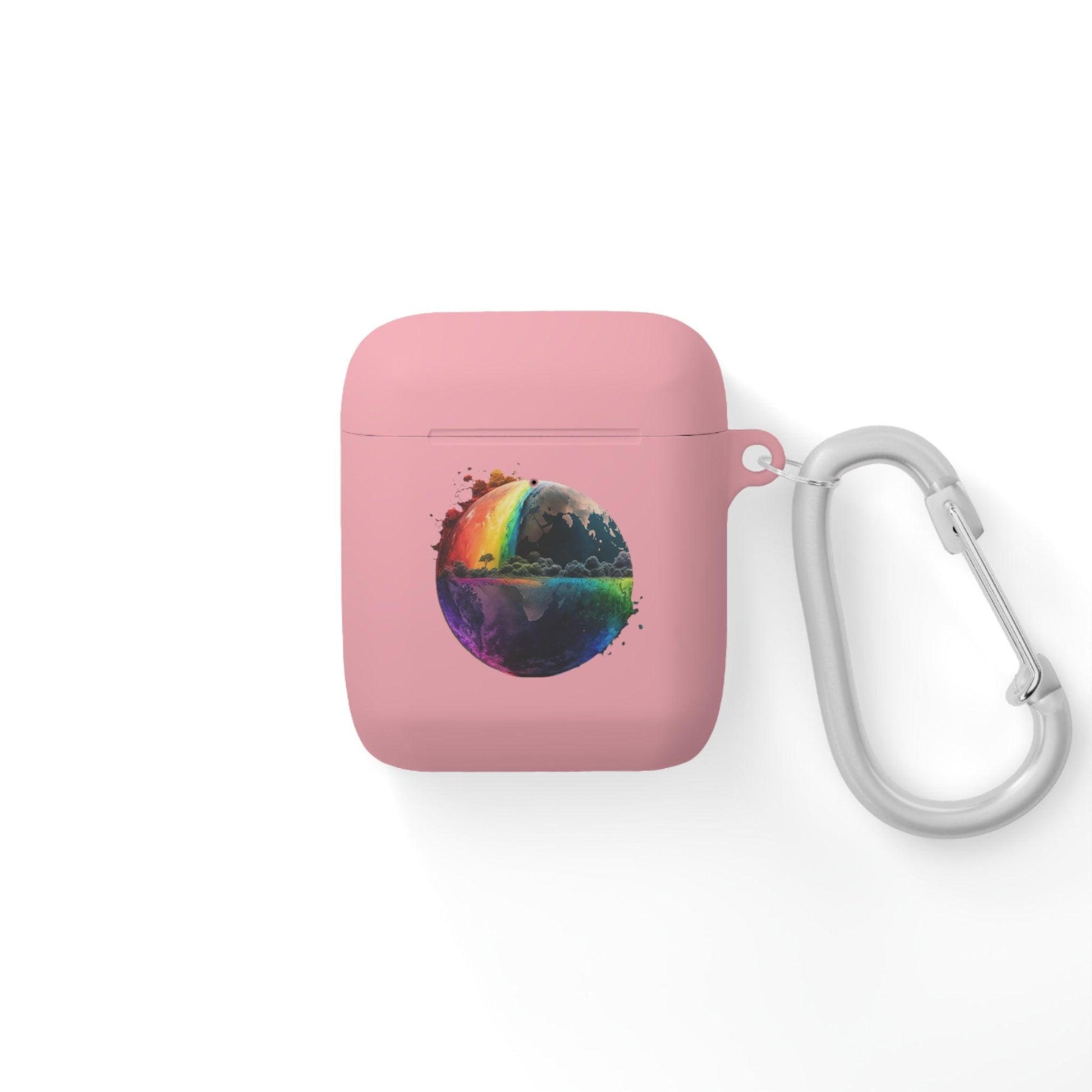 LGBTQWorldwide - ,,REGENBOGEN WELT" AirPods and AirPods Pro Hülle Accessories, AirPods, AirPods Pro, Back-to-School, Case, Flexible, tech, Tech Accessories, TPU lgbtq Bekleidung Accessoires unisex Zubehör