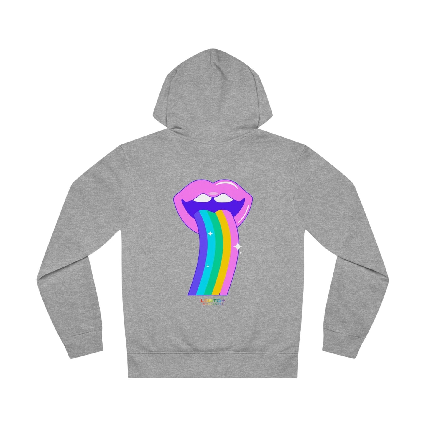 LGBTQWorldwide - ,,REGENBOGEN ZUNGE" Clothing, DTG, Eco-friendly, Hoodies, Men's Clothing, Recycled, Unisex, Vegan, Women's Clothing lgbtq Bekleidung Accessoires unisex Zubehör