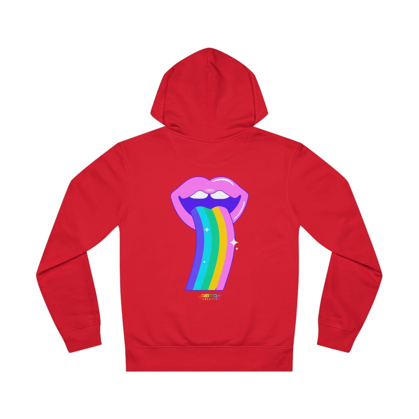 LGBTQWorldwide - ,,REGENBOGEN ZUNGE" Clothing, DTG, Eco-friendly, Hoodies, Men's Clothing, Recycled, Unisex, Vegan, Women's Clothing lgbtq Bekleidung Accessoires unisex Zubehör