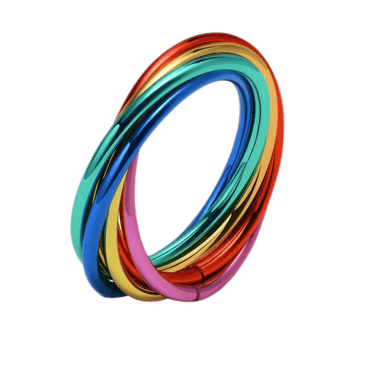 LGBTQWorldwide - Regenbogenring Accessoires, Aktion, All lgbtq Bekleidung Accessoires unisex Zubehör