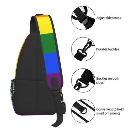 LGBTQWorldwide - Regenbogenrucksack Accessoires, All lgbtq Bekleidung Accessoires unisex Zubehör