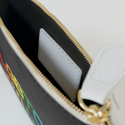 LGBTQWorldwide - ,,REGENBOGENZUNGE" Vegane Ledertasche Accessoires, Accessories, All, AOP, Assembled in the USA, Bags, Made in USA, mini bag, Vegan lgbtq Bekleidung Accessoires unisex Zubehör