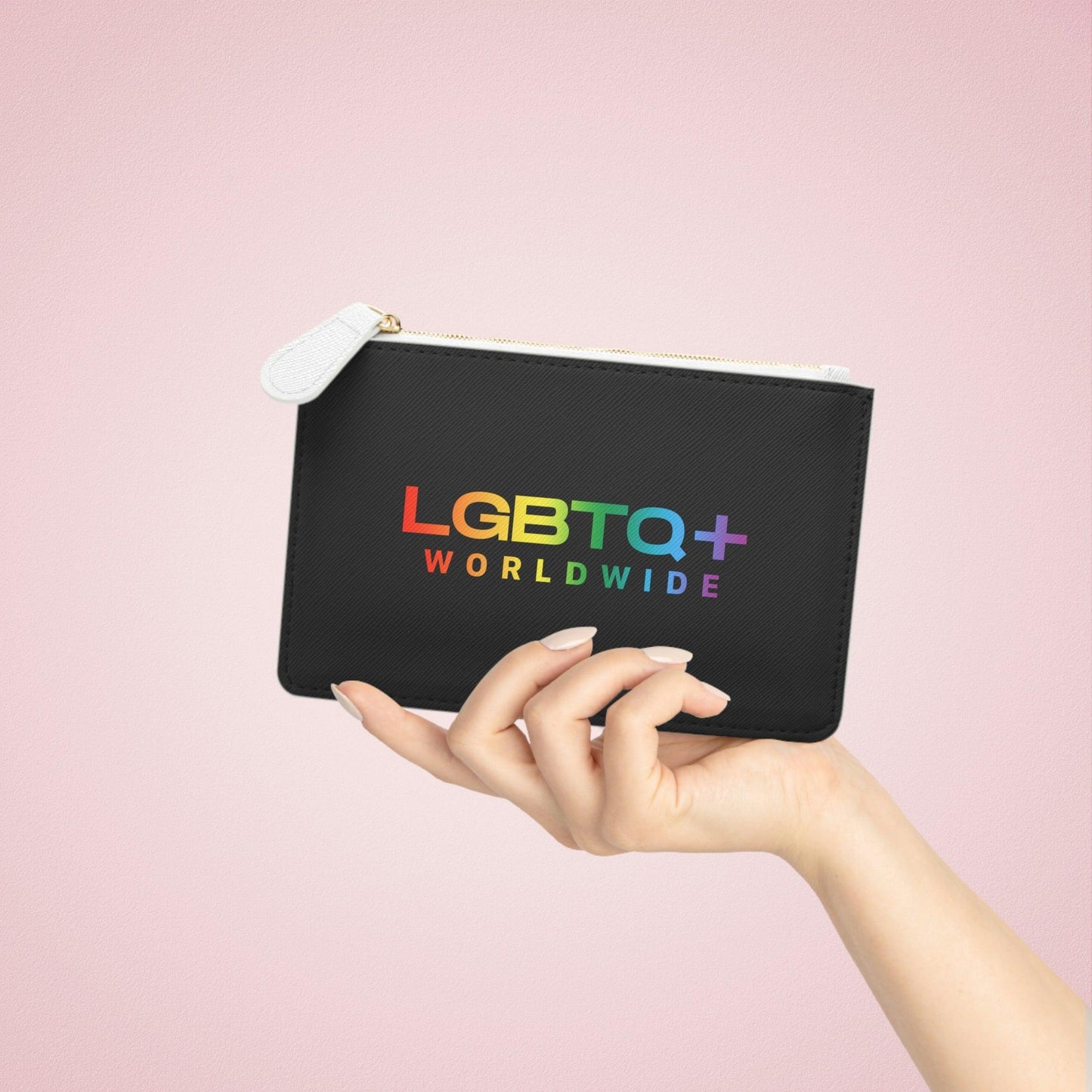 LGBTQWorldwide - ,,REGENBOGENZUNGE" Vegane Ledertasche Accessoires, Accessories, All, AOP, Assembled in the USA, Bags, Made in USA, mini bag, Vegan lgbtq Bekleidung Accessoires unisex Zubehör