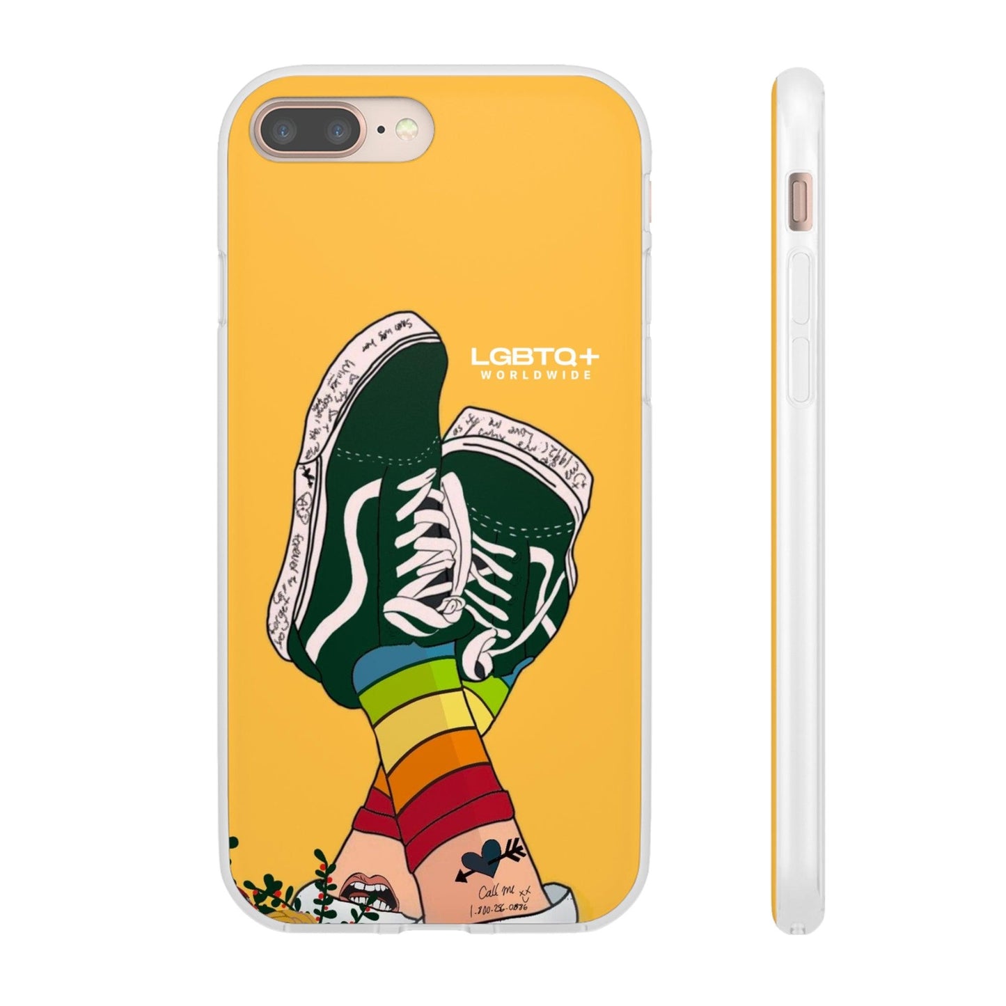 LGBTQWorldwide - ,,RELAX" Flexible Handyhülle Accessories, Case, iPhone, iPhone Cases, Phone accessory, Phone Cases, Samsung Cases, silikon, Valentine's Day promotion lgbtq Bekleidung Accessoires unisex Zubehör