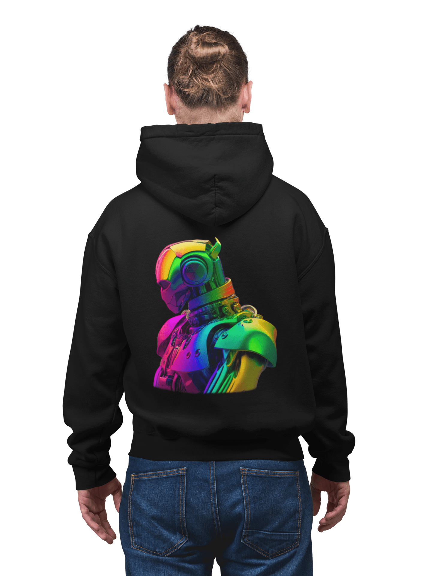 LGBTQWorldwide - ,,ROBOTER" ai, DTG, Eco-friendly, Hoodies, Men's Clothing, Recycled, Unisex, Vegan, Women's Clothing lgbtq Bekleidung Accessoires unisex Zubehör