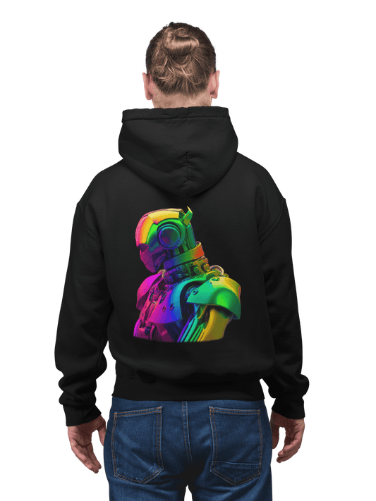 LGBTQWorldwide - ,,ROBOTER" ai, DTG, Eco-friendly, Hoodies, Men's Clothing, Recycled, Unisex, Vegan, Women's Clothing lgbtq Bekleidung Accessoires unisex Zubehör