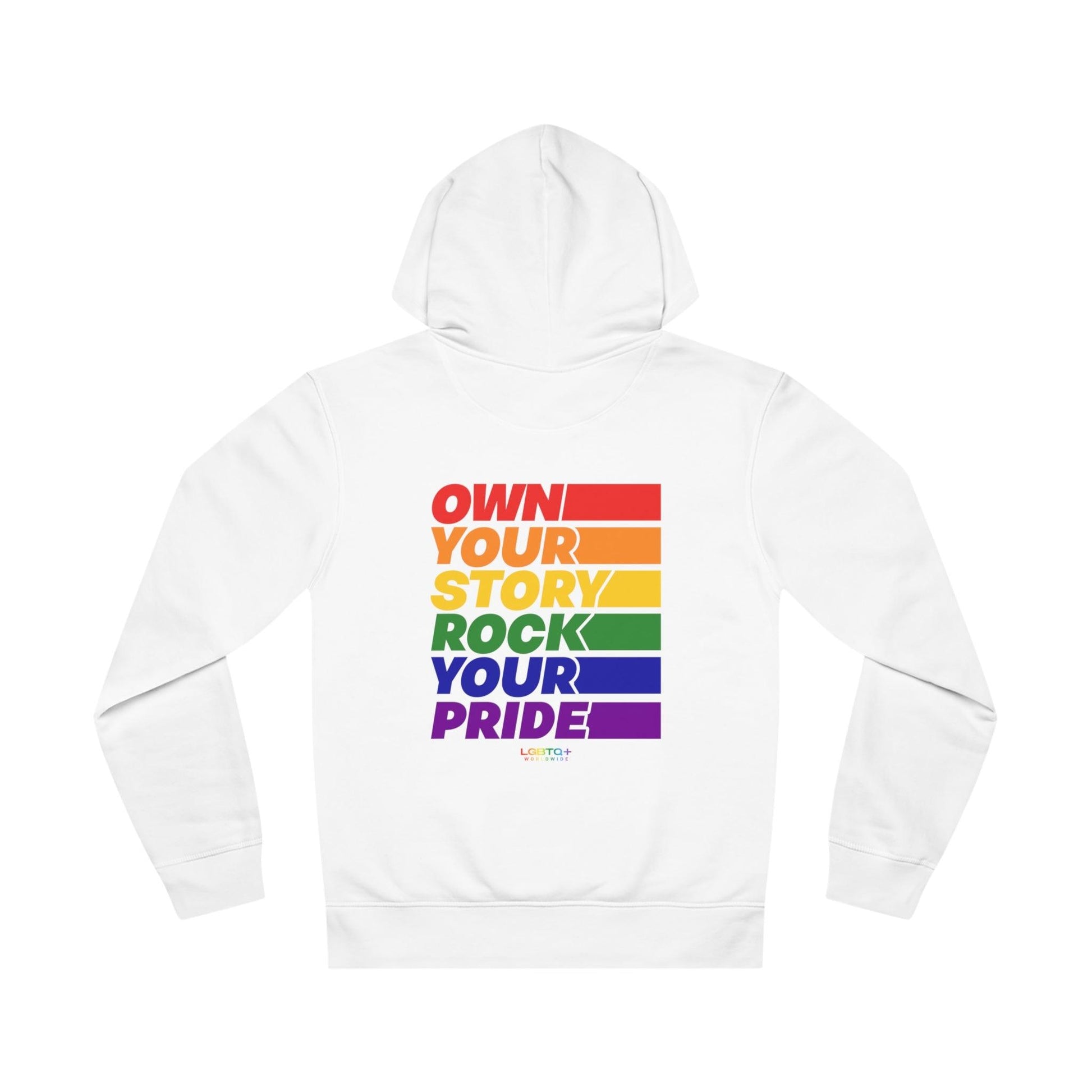 LGBTQWorldwide - ,,ROCKYOUPRIDE'' DTG, Eco-friendly, Hoodies, Last, Men's Clothing, Recycled, Unisex, Vegan, Women's Clothing lgbtq Bekleidung Accessoires unisex Zubehör