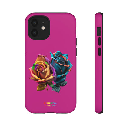 LGBTQWorldwide - ,,ROSEN" Doppelgehäuse Handyhülle Accessories, Glossy, iPhone Cases, Matte, Phone accessory, Phone Cases, Samsung Cases, tough, Valentine's Day Picks lgbtq Bekleidung Accessoires unisex Zubehör