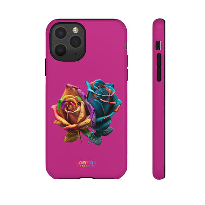 LGBTQWorldwide - ,,ROSEN" Doppelgehäuse Handyhülle Accessories, Glossy, iPhone Cases, Matte, Phone accessory, Phone Cases, Samsung Cases, tough, Valentine's Day Picks lgbtq Bekleidung Accessoires unisex Zubehör