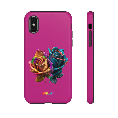 LGBTQWorldwide - ,,ROSEN" Doppelgehäuse Handyhülle Accessories, Glossy, iPhone Cases, Matte, Phone accessory, Phone Cases, Samsung Cases, tough, Valentine's Day Picks lgbtq Bekleidung Accessoires unisex Zubehör