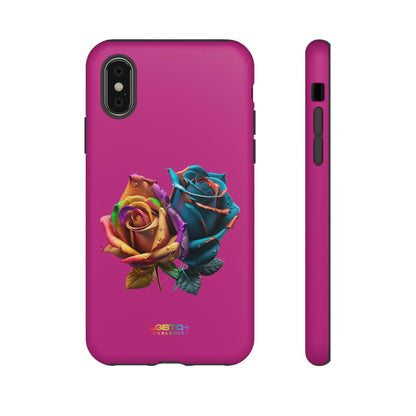 LGBTQWorldwide - ,,ROSEN" Doppelgehäuse Handyhülle Accessories, Glossy, iPhone Cases, Matte, Phone accessory, Phone Cases, Samsung Cases, tough, Valentine's Day Picks lgbtq Bekleidung Accessoires unisex Zubehör