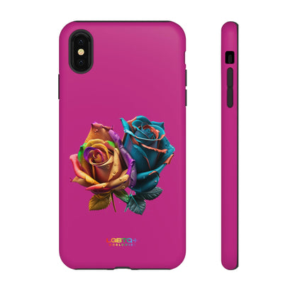 LGBTQWorldwide - ,,ROSEN" Doppelgehäuse Handyhülle Accessories, Glossy, iPhone Cases, Matte, Phone accessory, Phone Cases, Samsung Cases, tough, Valentine's Day Picks lgbtq Bekleidung Accessoires unisex Zubehör