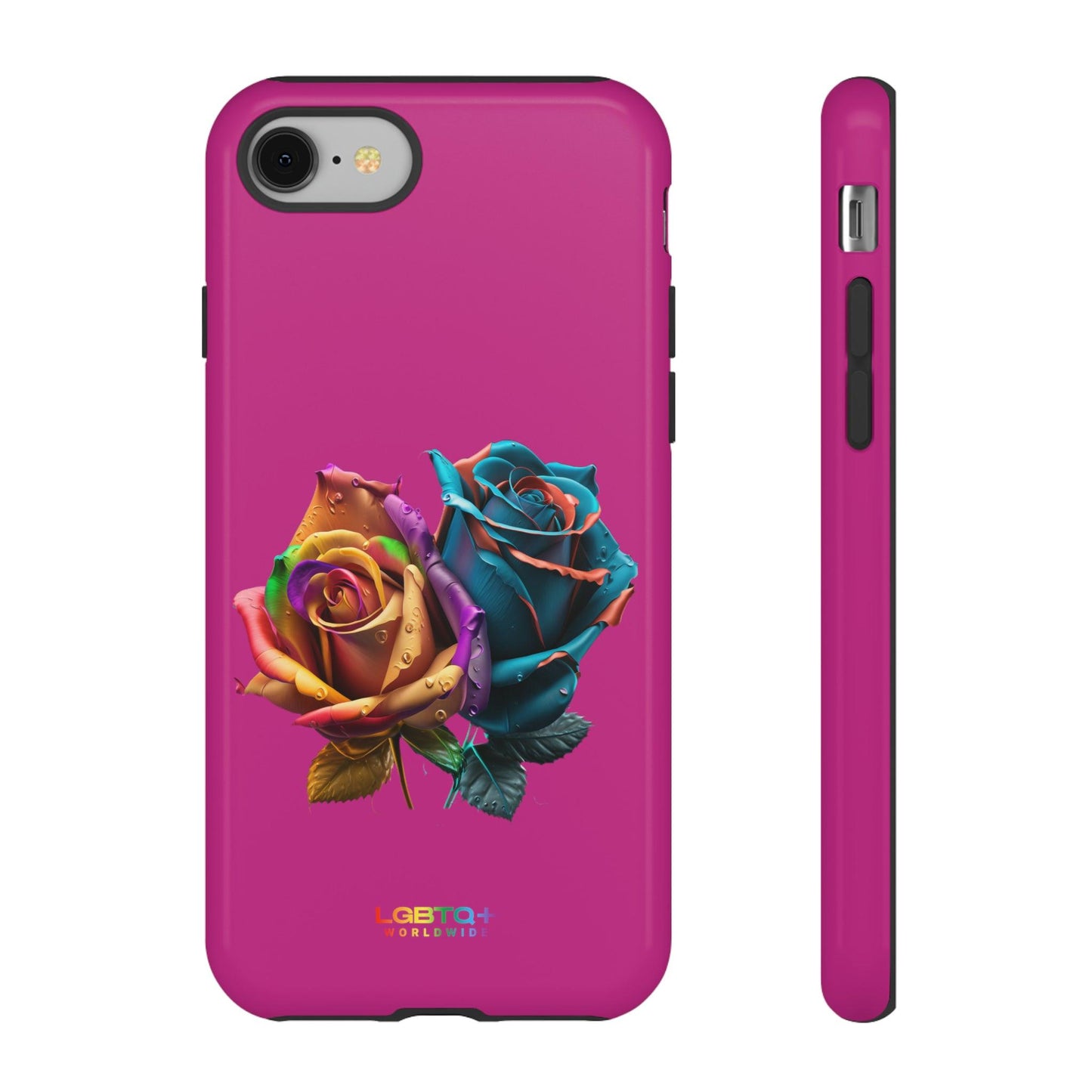 LGBTQWorldwide - ,,ROSEN" Doppelgehäuse Handyhülle Accessories, Glossy, iPhone Cases, Matte, Phone accessory, Phone Cases, Samsung Cases, tough, Valentine's Day Picks lgbtq Bekleidung Accessoires unisex Zubehör