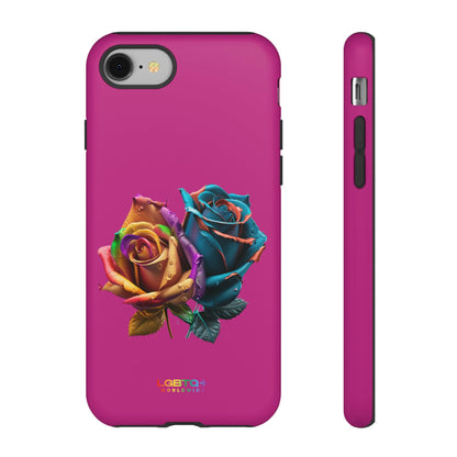 LGBTQWorldwide - ,,ROSEN" Doppelgehäuse Handyhülle Accessories, Glossy, iPhone Cases, Matte, Phone accessory, Phone Cases, Samsung Cases, tough, Valentine's Day Picks lgbtq Bekleidung Accessoires unisex Zubehör