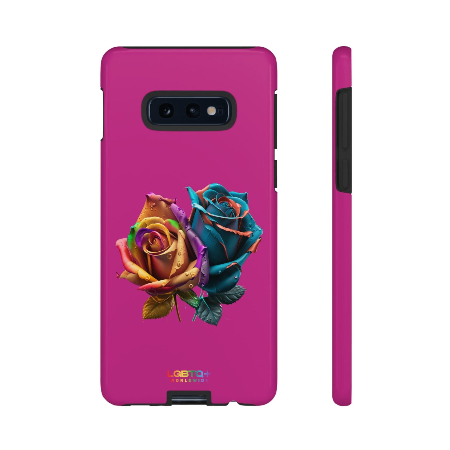 LGBTQWorldwide - ,,ROSEN" Doppelgehäuse Handyhülle Accessories, Glossy, iPhone Cases, Matte, Phone accessory, Phone Cases, Samsung Cases, tough, Valentine's Day Picks lgbtq Bekleidung Accessoires unisex Zubehör