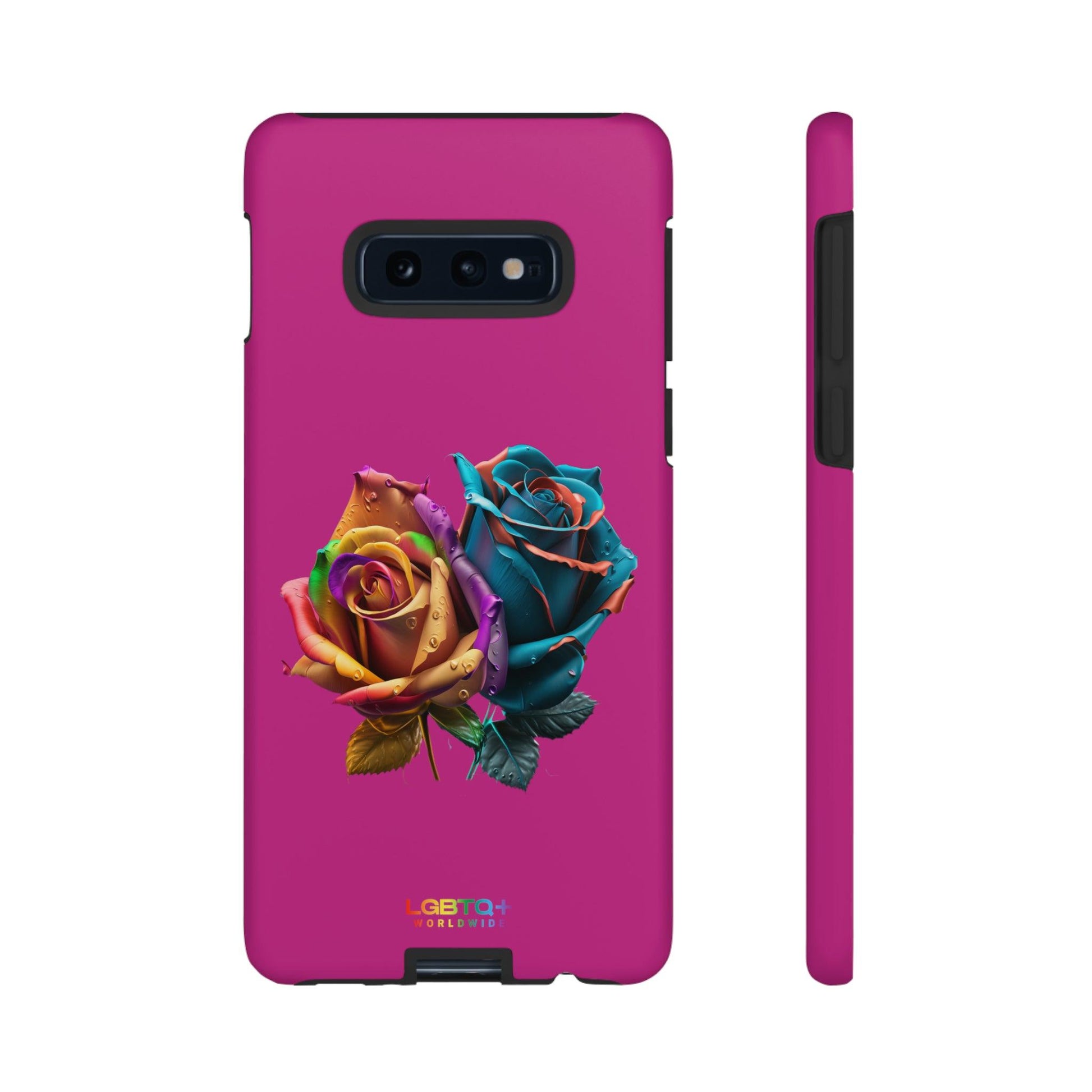 LGBTQWorldwide - ,,ROSEN" Doppelgehäuse Handyhülle Accessories, Glossy, iPhone Cases, Matte, Phone accessory, Phone Cases, Samsung Cases, tough, Valentine's Day Picks lgbtq Bekleidung Accessoires unisex Zubehör