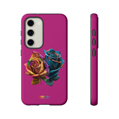 LGBTQWorldwide - ,,ROSEN" Doppelgehäuse Handyhülle Accessories, Glossy, iPhone Cases, Matte, Phone accessory, Phone Cases, Samsung Cases, tough, Valentine's Day Picks lgbtq Bekleidung Accessoires unisex Zubehör