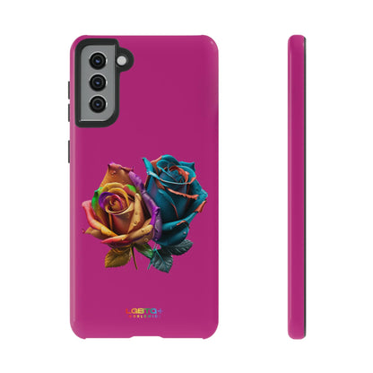 LGBTQWorldwide - ,,ROSEN" Doppelgehäuse Handyhülle Accessories, Glossy, iPhone Cases, Matte, Phone accessory, Phone Cases, Samsung Cases, tough, Valentine's Day Picks lgbtq Bekleidung Accessoires unisex Zubehör