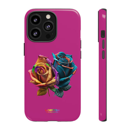 LGBTQWorldwide - ,,ROSEN" Doppelgehäuse Handyhülle Accessories, Glossy, iPhone Cases, Matte, Phone accessory, Phone Cases, Samsung Cases, tough, Valentine's Day Picks lgbtq Bekleidung Accessoires unisex Zubehör